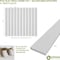 Ekena Millwork 48H x 5/8T Adjustable PVC Slat Wall Panel Kit w/ 4W Slats, Unfinished contains 11 Slats SWP55X48X0625UN - alternate 6
